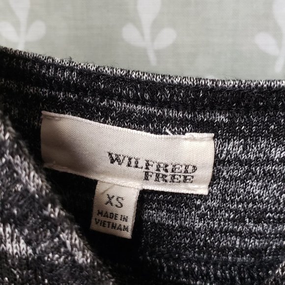 Wilfred Free VERA Marled Grey Bodycon Dress XS - Picture 7 of 8